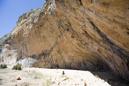 Santa Linya Spagna - La falesia di Santa Linya in Spagna