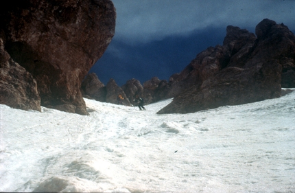 Scialpinismo negli Appennini, Monti Sibillini Gran Sasso - Scialpinismo Gran Sasso Corno Grande - Canale del Tempio