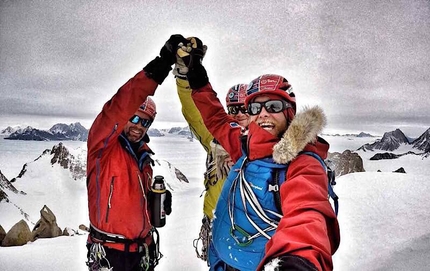 Adventure and alpinism in the Antarctic: Spectre climbed by Leo Houlding, Jean Burgun and Mark Sedon