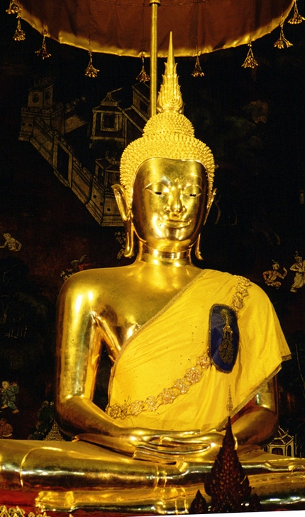 Tailandia arrampicare - Arrampicare a Phra-Nang e Pee Pee Island in Tailandia: Buddha