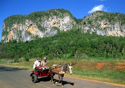 Rock climbing in Cuba