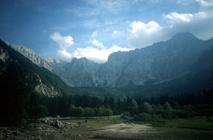 Mangart Alpi Giulie Johanova - La valle del Mangart