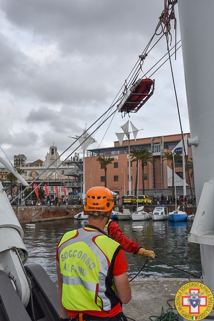 Corpo Nazionale Soccorso Alpino e Speleologico Liguria - Il Cnsas Liguria celebra 25 anni al Festival della Scienza al Porto di Genova