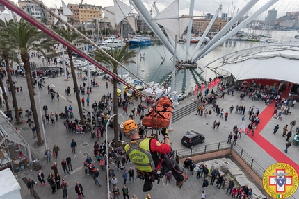 Corpo Nazionale Soccorso Alpino e Speleologico Liguria - Il Cnsas Liguria celebra 25 anni al Festival della Scienza al Porto di Genova