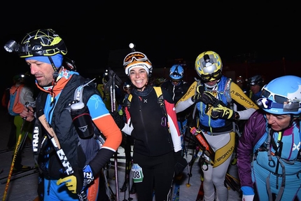 Folgrait Ski Race - Durante la terza Folgrait Skialp Race, vinta il 16/12/2017 da Federico Nicolini e Bianca Balzarini