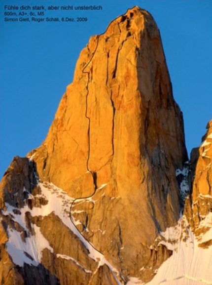 Simon Gietl, from the new route in Patagonia to the Phantom der Zinne