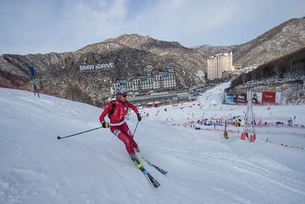 Coppa del Mondo di Scialpinismo 2018 - Durante la prima tappa della Coppa del Mondo di Scialpinismo 2018 a Wanlong in Cina: Sprint