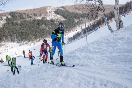 Coppa del Mondo di Scialpinismo 2018 - Durante la prima tappa della Coppa del Mondo di Scialpinismo 2018 a Wanlong in Cina: Sprint