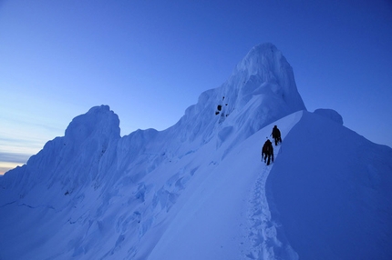 Monte Sarmiento, Patagonia - Monte Sarmiento, Patagonia, North Face first ascent