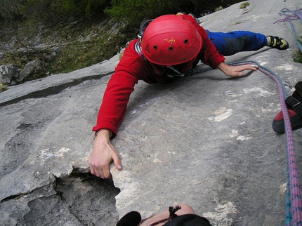 Arrampicate sportive nelle Montagne Friulane - Erik, Albero Solitario.