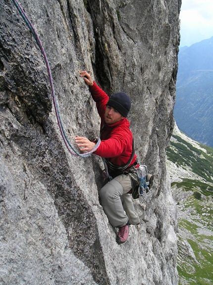 Arrampicate sportive nelle Montagne Friulane - Erik, Creta Di Pricotic.