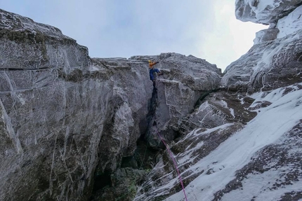 Boswell e Robertson scoprono il loro Santo Graal dell'ice climbing nelle Highlands scozzesi