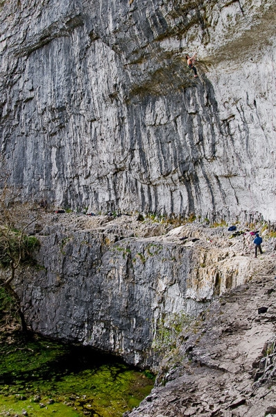 Adam Ondra - Adam Ondra working Overshadow, Steve McClure's 9a+ climbed in May 2007. www.keithsharplesphotography.co.uk