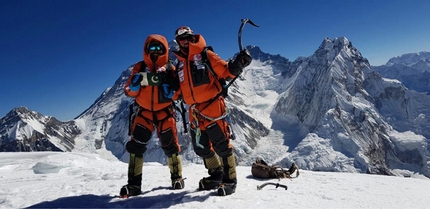 Alex Txikon, Everest winter ascent - Ali Sadpara and Alex Txikon on Pumori (7161 m), Himalaya