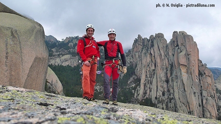 De rerum natura - De rerum natura, new route by Oviglia and Larcher in the Bavella, Corsica