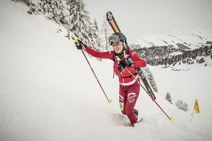 Coppa del Mondo di scialpinismo 2018 - Durante la seconda tappa della Coppa del Mondo di scialpinismo 2018 a Villars-sur-Ollon in Svizzera