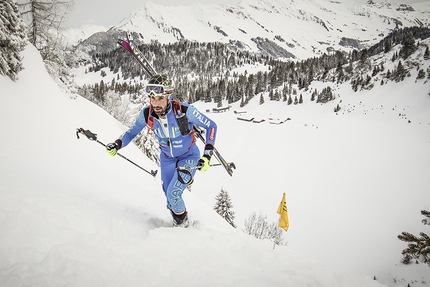 Coppa del Mondo di scialpinismo 2018 - Durante la seconda tappa della Coppa del Mondo di scialpinismo 2018 a Villars-sur-Ollon in Svizzera