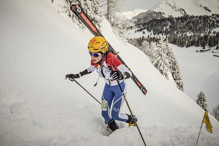 Coppa del Mondo di scialpinismo 2018 - Durante la seconda tappa della Coppa del Mondo di scialpinismo 2018 a Villars-sur-Ollon in Svizzera