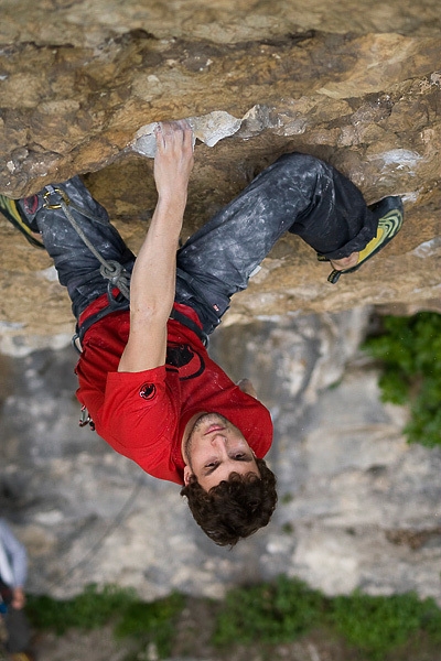 Silvio Reffo - Silvio Reffo climbing at the Covolo, Italy