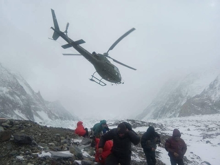 Nanga Parbat, Elisabeth Revol reached by Adam Bielecki and Denis Urubko