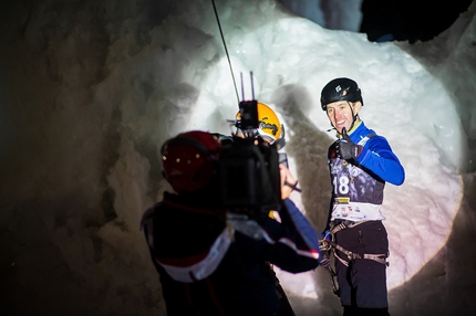 Coppa del Mondo di arrampicata su ghiaccio 2018 - Anton Nemov vince la seconda tappa della Coppa del Mondo di arrampicata su ghiaccio 2018 a Corvara - Rabenstein