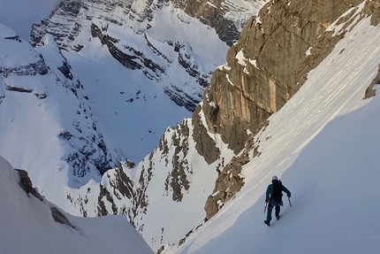 Watzmann Familie Traverse, Ines Papert, Luka Lindić - Ines Papert and Luka Lindić on the Watzmann Family traverese