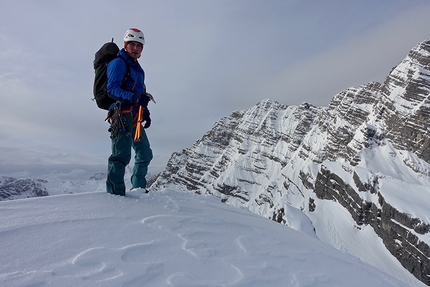 Watzmann Familie Traverse, Ines Papert, Luka Lindić - Ines Papert and Luka Lindić on the Watzmann Family traverese