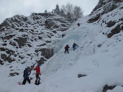 Erzurum, Turkey, Ice climbing Festival - During the 2018 Ice climbing Festival at Erzurum, Turkey