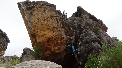 12-year-old Oriane Bertone boulders 8B+