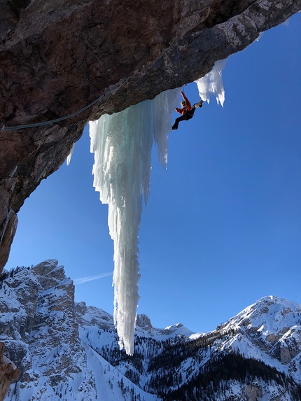 Christoph Hainz and Kurt Astner add new mixed climb to Pragser Tal