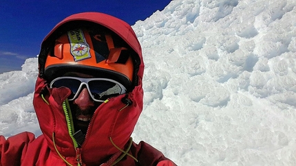 Cerro Torre Patagonia, Manuele Panzeri, Giovanni Giarletta, Tommaso Sebastiano Lamantia - Giovanni Giarletta sul Cerro Torre, Patagonia