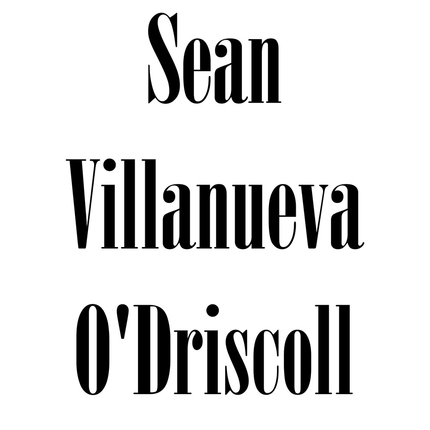 Coffee Break Interview: Sean Villanueva O'Driscoll / Corrado Korra Pesce