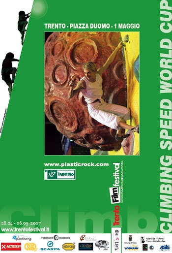 Speed Climbing Worldcup, l’arrampicata mondiale al Film Festival di Trento