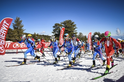 Trofeo Internazionale dell'Etna - Campionati Europei di scialpinismo - Individual Race dei Campionati Europei di scialpinismo sul versante Sud dell'Etna