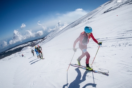 Trofeo Internazionale dell'Etna - European Ski Mountaineering Championships - Individual Race of the European Ski Mountaineering Championships on the South Face of Etna, Sicily