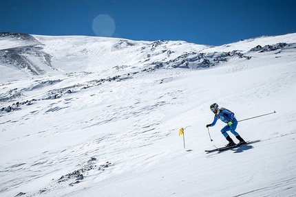 Trofeo Internazionale dell'Etna - European Ski Mountaineering Championships - Individual Race of the European Ski Mountaineering Championships on the South Face of Etna, Sicily