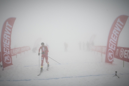 European Ski Mountaineering Championships - Trofeo Internazionale dell'Etna - Kilian Jornet Burgada wins the Vertical Race of the European Ski Mountaineering Championships on the South Face of Etna, Sicily