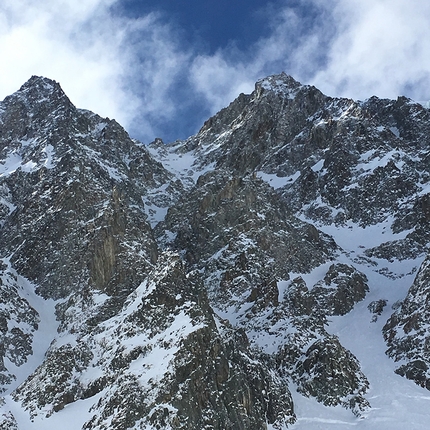 Denis Trento, Petit Mont Blanc, Monte Bianco, Bonatti, Aigle - Denis Trento Petit Mont Blanc: Aigle