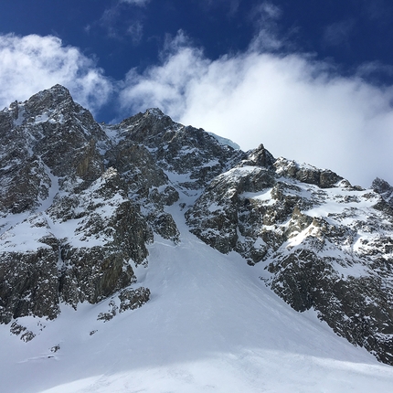 Denis Trento, Petit Mont Blanc, Monte Bianco, Bonatti, Aigle - Denis Trento Petit Mont Blanc: Aigle
