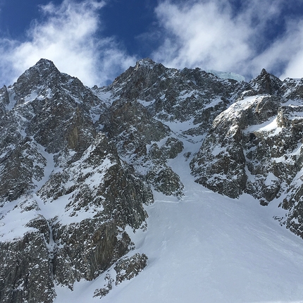 Denis Trento, Petit Mont Blanc, Monte Bianco, Bonatti, Aigle - Denis Trento Petit Mont Blanc: Aigle