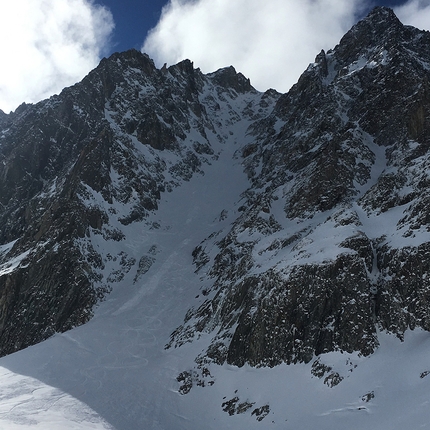 Denis Trento, Petit Mont Blanc, Monte Bianco, Bonatti, Aigle - Denis Trento Petit Mont Blanc: Bonatti