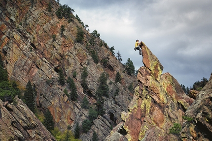 Banff Mountain Film Festival World Tour Italy 2018 - Brad Gobright, attuale detentore del record di velocità per la salita al Nose, El Capitan, Yosemite, nel film Safety Third