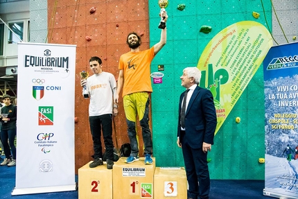 Coppa Italia Paraclimb - Coppa Italia Paraclimb Outdoor Expo Bologna: 2. Gabriele Scorsolin 1. Matteo Stefani