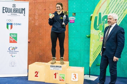 Coppa Italia Paraclimb - Coppa Italia Paraclimb Outdoor Expo Bologna: Lucia Capovilla