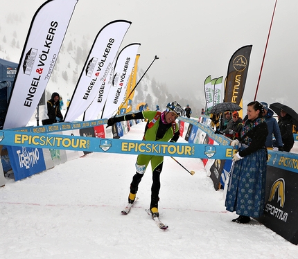 La Sportiva Epic Ski Tour, Val di Fassa, Val di Fiemme - Michele Boscacci vince il La Sportiva Epic Ski Tour 2018: 