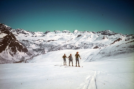  Red Bull Der Lange Weg, the great ski tour traverse of the Alps begins