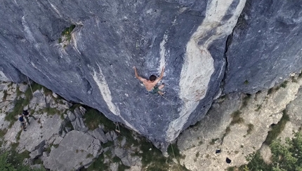 Francesco Castellano e l'arrampicata a Esino Lario