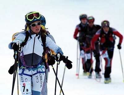 XV Mezzalama, 2005 - L’epica competizione che si svolge in Val d’Aosta fu istituita nel 1933 dallo Ski Club Torino e dal Club Alpino Accademico Italiano per commemorare l’amico Ottorino Mezzalama morto nel ‘31 sotto una valanga mentre stava per portare a termine la prima traversata delle Alpi con gli sci.