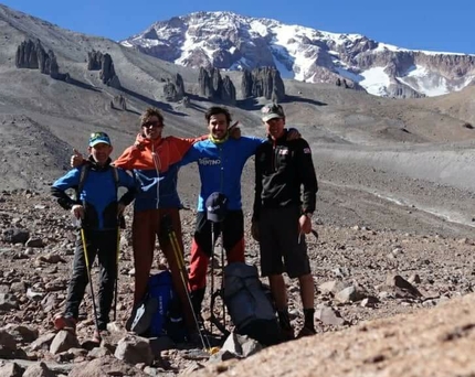 Los Picos 6500, Andes, Franco Nicolini, Tomas Franchini, Silvestro Franchini - Los Picos 6500: Franco Nicolini, Silvestro Franchini, Michele Leonardi and Tomas Franchini