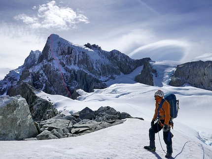 Matteo Della Bordella talks King Kong up Cerro Riso Patrón Sur in Patagonia, climbed with Silvan Schüpbach